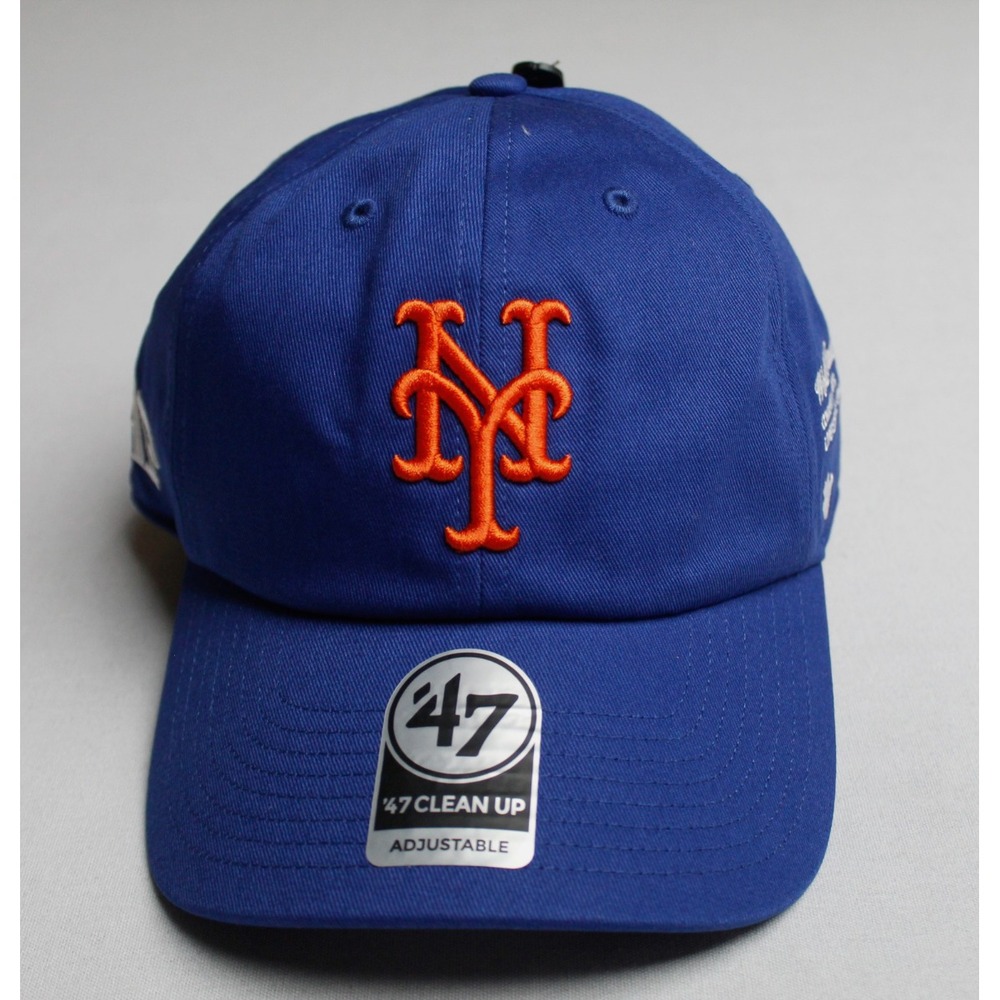New York Mets Unisex Adult's Gap x Awake NY '47 Brand Baseball Hat WR4 Blue OS
